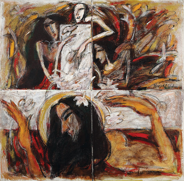 Drawing, watercolor, and print.