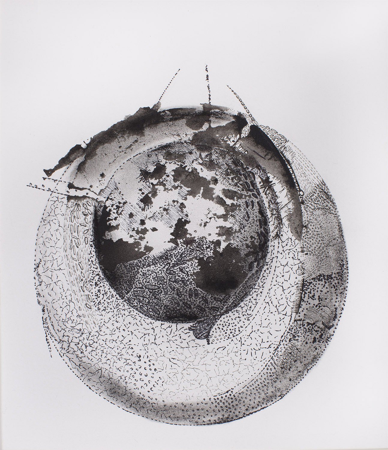 Third Eye|Tabassum Yusuf- Drawing on Paper , 2017, 16 x 12 inches