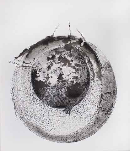 Third Eye|Tabassum Yusuf- Drawing on Paper , 2017, 16 x 12 inches