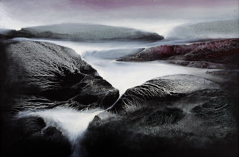Rockspace 2|Vinod Sharma- Oil on Canvas, 2014, 24 x 36 inches