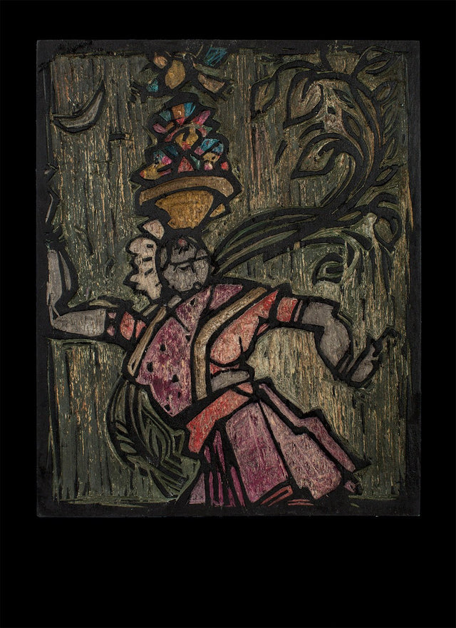 Performer 302|S. Mark Rathinaraj- Wood Carving, , 10 x 8 inches