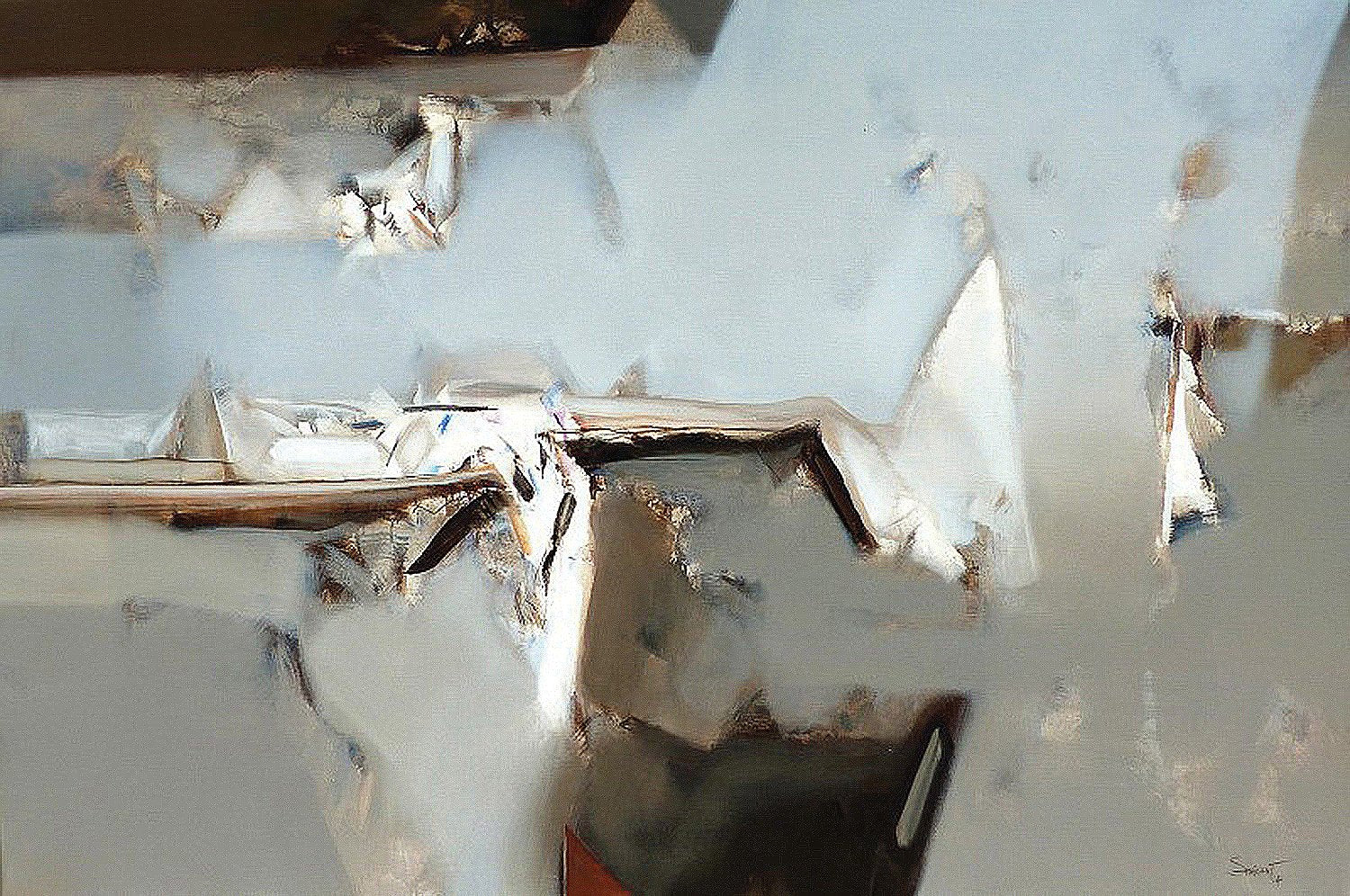 Nature VI|Shrikant Lalasaheb Kadam- Acrylic on Canvas, 2014, 48 x 72 inches