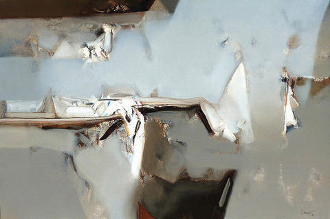 Nature VI|Shrikant Lalasaheb Kadam- Acrylic on Canvas, 2014, 48 x 72 inches