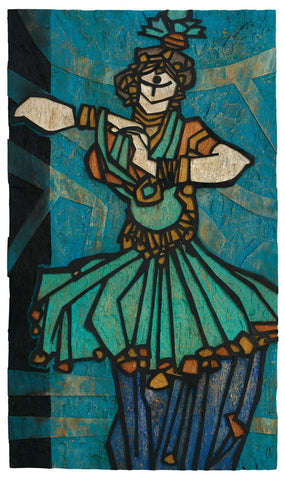 Performer 304|S. Mark Rathinaraj- Wood Carving, , 30 x 18 inches