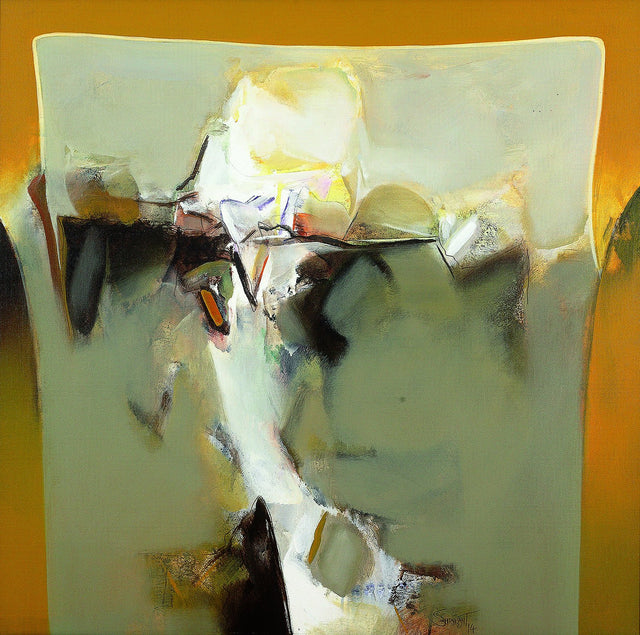 Nature IX|Shrikant Lalasaheb Kadam- Acrylic on Canvas, 2015, 36 x 36 inches