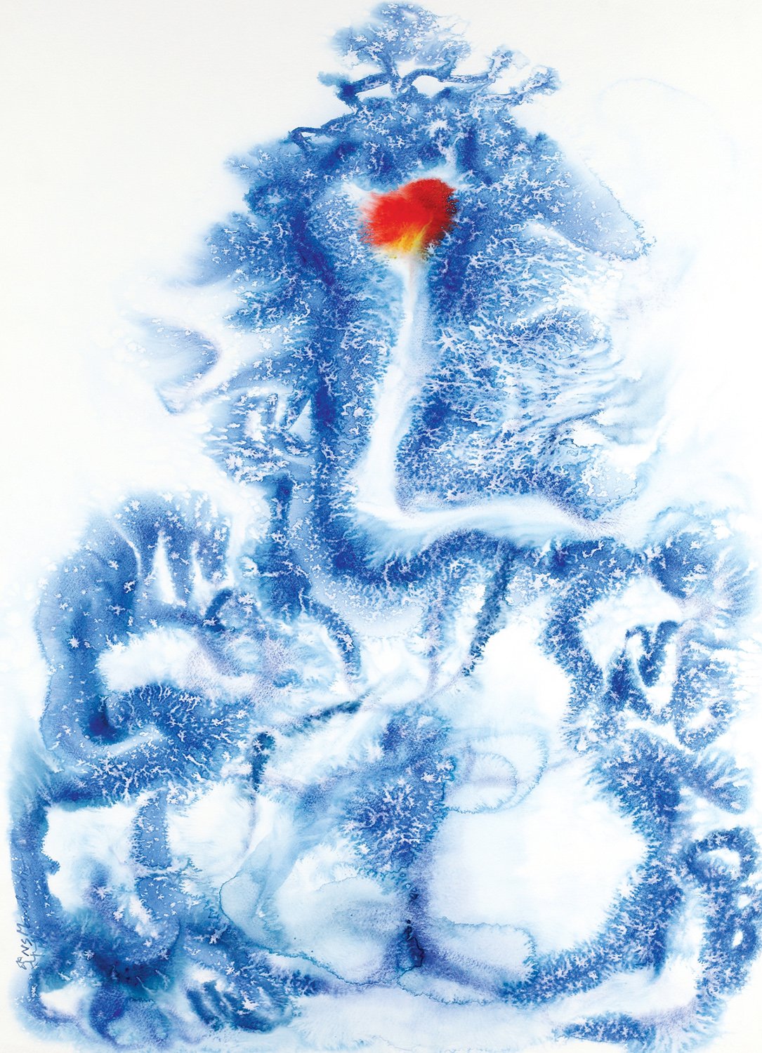 Ganesha 25|N.S. Manohar- Water colour on Board, 2015, 29 x 21 inches