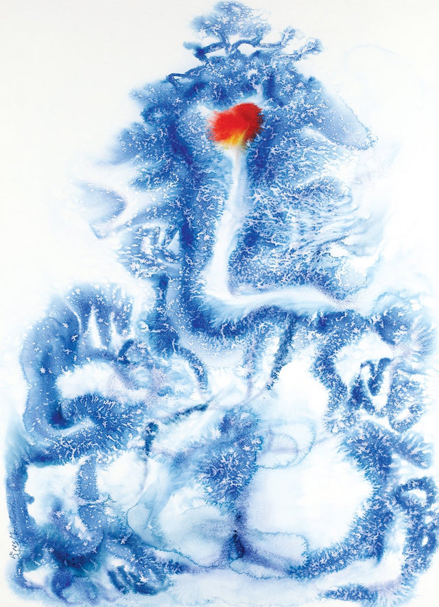 Ganesha 25|N.S. Manohar- Water colour on Board, 2015, 29 x 21 inches