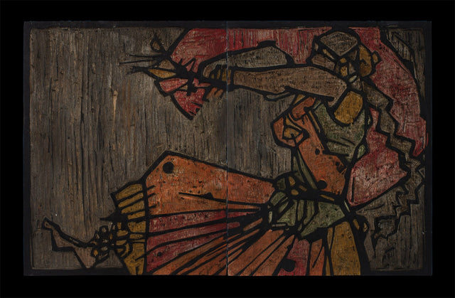 Performer 312|S. Mark Rathinaraj- Wood Carving, , 10 x 16 inches