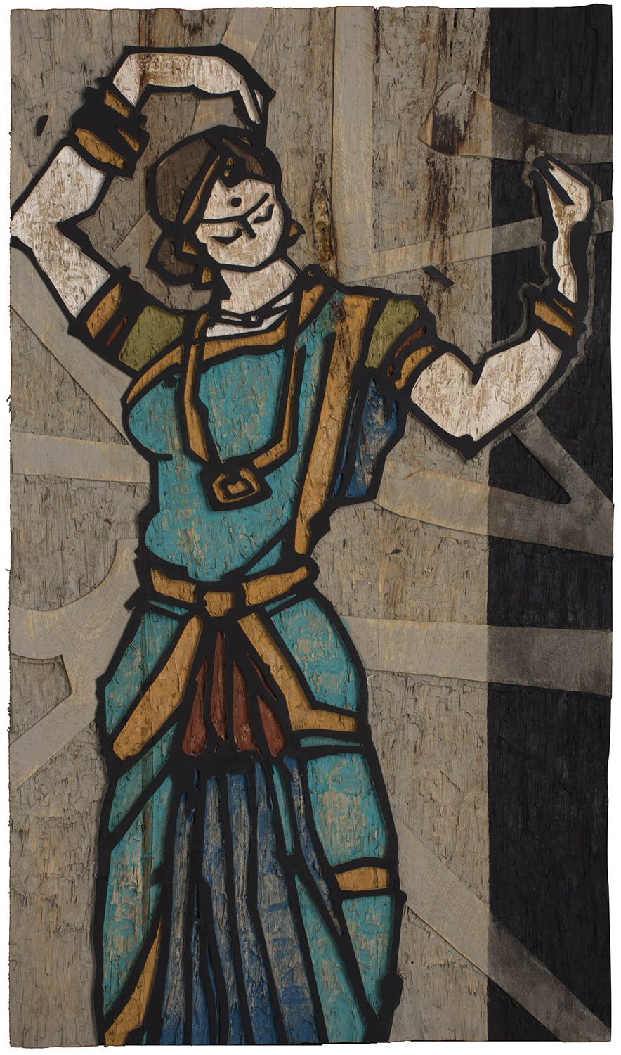 Performer 316|S. Mark Rathinaraj- Wood Carving, , 34 x 20 inches
