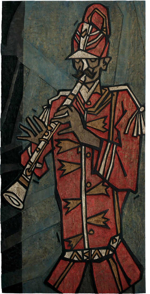 Performer 319|S. Mark Rathinaraj- Wood Carving, , 48 x 24 inches