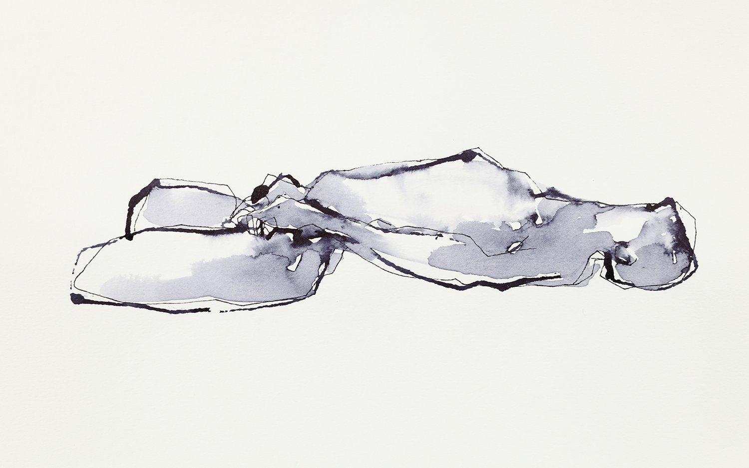 Yoga 36|S. Mark Rathinaraj- Pen and Ink on Paper, , 5.5 x 8.5 inches