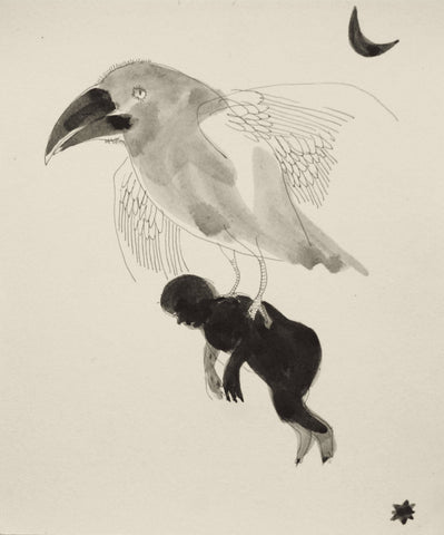 Beside of my dream 67|A. Vasudevan- Pen and ink on board, 2013, 9 x 7.5 inches