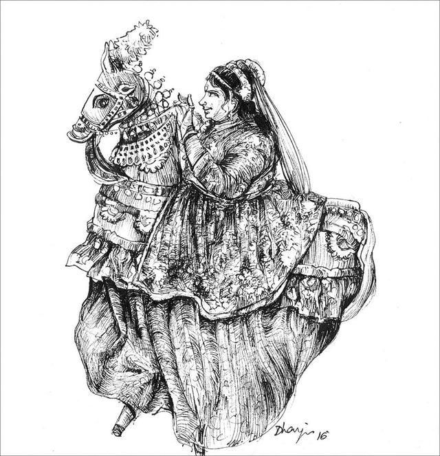 Folk Art 2 (Poikkal Kuthirai)