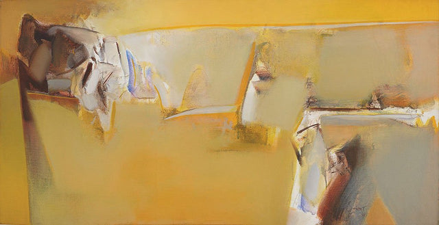 Nature-14|Shrikant Lalasaheb Kadam- Acrylic on Canvas, 2016, 24 x 48 inches