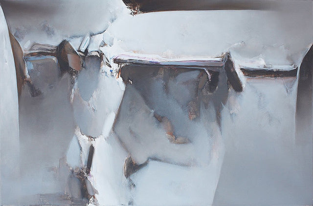 Nature 19|Shrikant Lalasaheb Kadam- Acrylic on Canvas, 2016, 48 x 72 inches