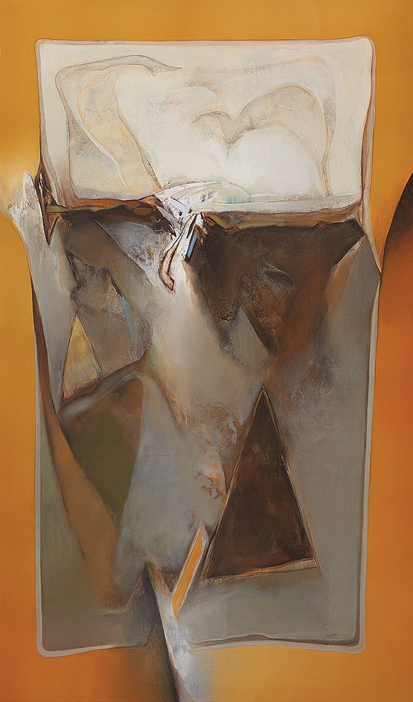 Nature 21|Shrikant Lalasaheb Kadam- Acrylic on Canvas, 2016, 72 x 48 inches