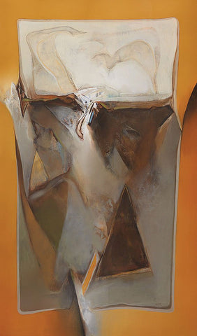 Nature 21|Shrikant Lalasaheb Kadam- Acrylic on Canvas, 2016, 72 x 48 inches