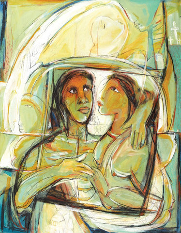 Untitled 33|Tapati Sarkar- Acrylic on Canvas, 2014, 36 x 28 inches