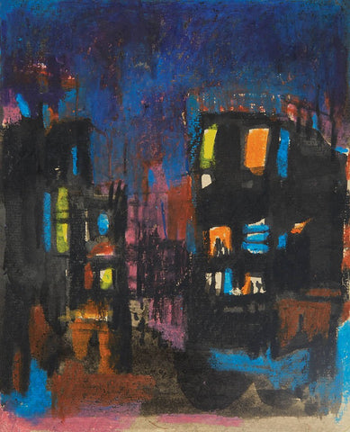 Beside of my Dream 141|A. Vasudevan- Pen and ink on board, 2013, 7 x 5 inches