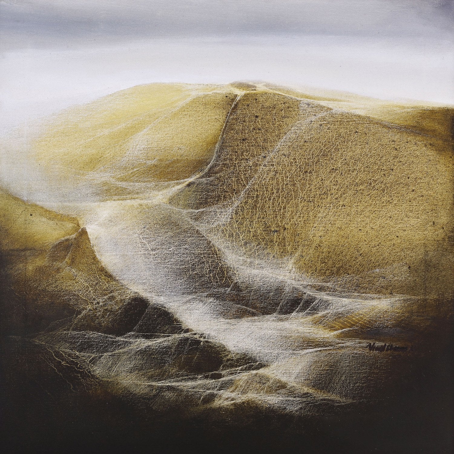 Rockspace 1|Vinod Sharma- Oil on Canvas, 2014, 24 x 24 inches