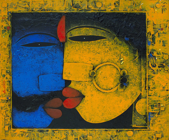 Banolata|Basuki Dasgupta- Mixed Media on Canvas, 2013, 24 x 36 inches