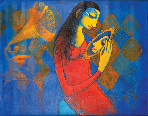 Shurngaar|Prakash B. Deshmukh- Acrylic on Canvas, 2013, 35 x 46 inches