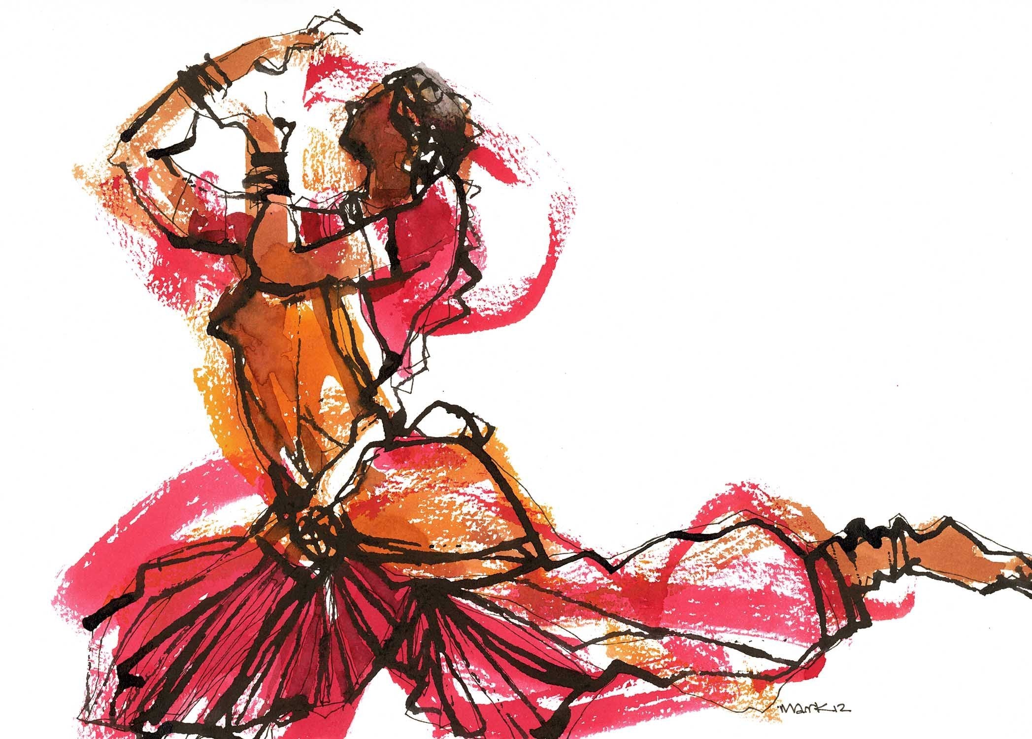 Mark Rathinaraj Untitled 122 Sketch – South Asian Art Gallery
