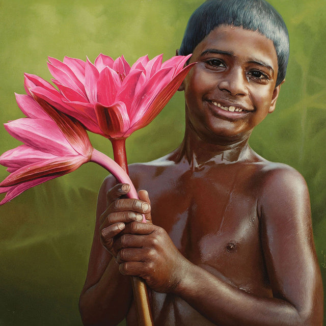 Bliss 10|B. Venkatesan- Oil on Canvas, 2014, 36 x 36 inches
