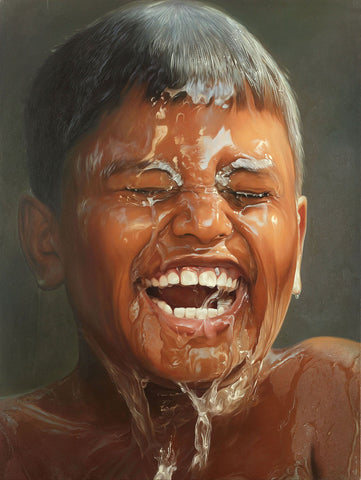 Bliss 4|B. Venkatesan- Oil on Canvas, 2014, 48 x 36 inches