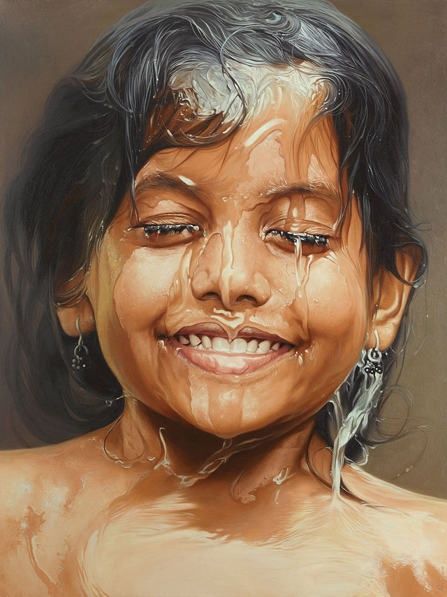 Bliss 6|B. Venkatesan- Oil on Canvas, 2014, 48 x 36 inches