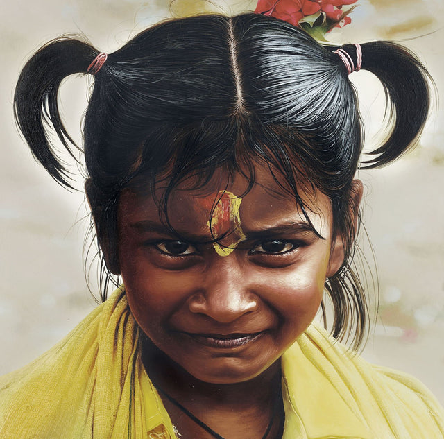 Neighbourhood 1|B. Venkatesan- Oil on Canvas, 2013, 36 x 36 inches