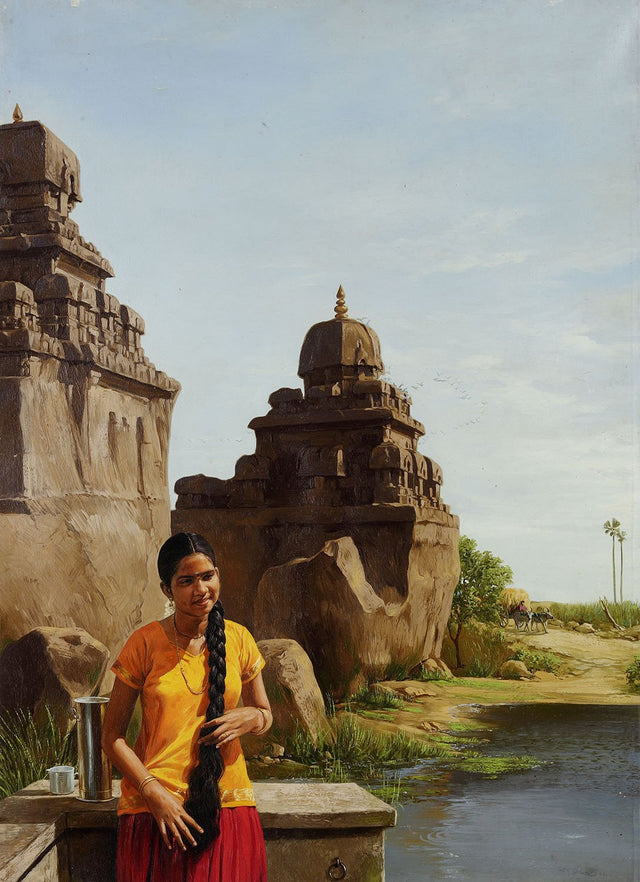 Neighbourhood 4|B. Venkatesan- Oil on Canvas, 2011, 39 x 27 inches
