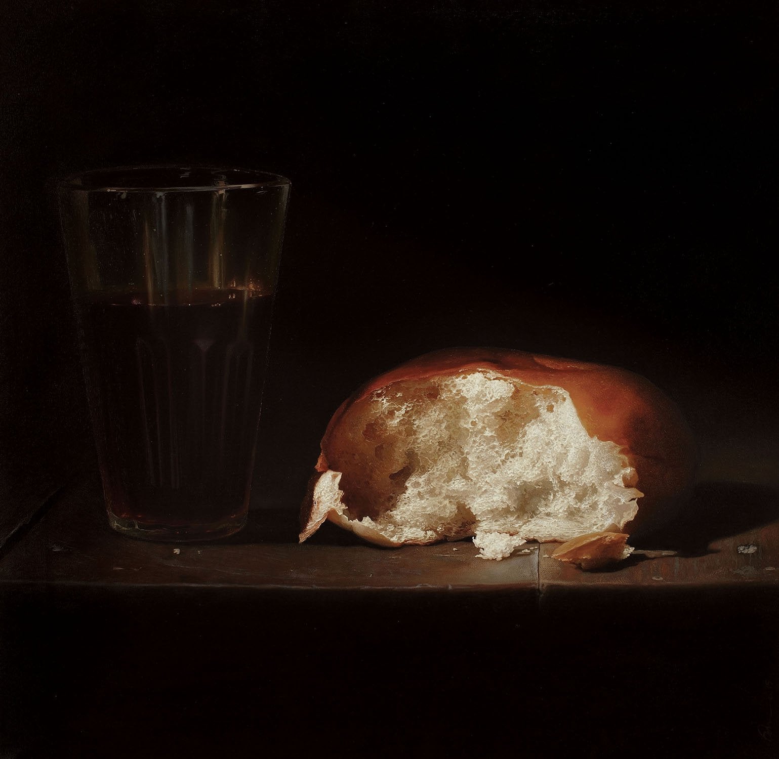 Still Life 1|B. Venkatesan- Oil on Canvas, 2014, 24 x 24 inches